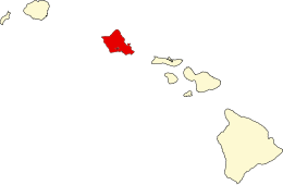 Città e Contea di Honolulu – Mappa