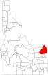 Map of Idaho highlighting Fremont County.svg