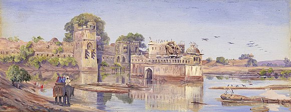 Water Palace - Chitore. Ινδία. Δεκ. 1878, Βρετανική Βιβλιοθήκη