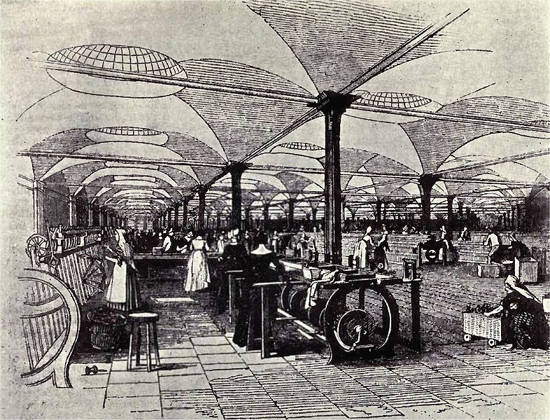 19th century Great Britain became the first global economic superpower, because of superior manufacturing technology and improved global communications such as steamships and railroads.