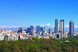 Mexico City Reforma skyline (cropped).jpg