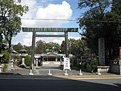 三重縣護国神社の大鳥居