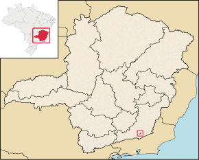 Poziția localității Guarará
