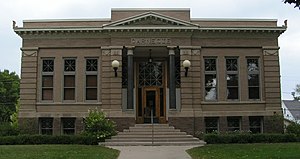 Morris Carnegie Library, now Stevens County Historical Society Museum