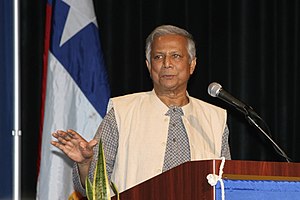 Muhammad Yunus in Houston