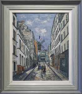 Rue Lepic, le Moulin de la galette, musée des Beaux-Arts de Nancy.