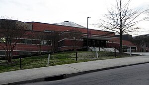 outside view of gymnasium
