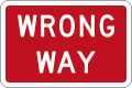 (R3-7) Wrong Way