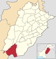 Distretto di Rahim Yar Khan – Mappa