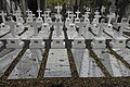 Pangalti Catholic cemetery Italian military graves