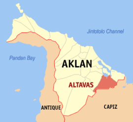 Altavas na Aklan Coordenadas : 11°32'18"N, 122°29'13"E