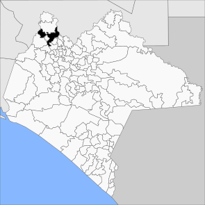 Municipality o Pichucalco in Chiapas