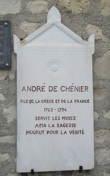 Plaque at the Cimetière de Picpus