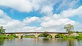 Straßenbrücke über die Mulde