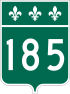 Route 185 shield