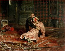 „Иван Грозни убива сина си“, 16 ноември 1581 г., 1883 – 1885