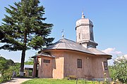 Wooden church at Dălhăuți Monastery