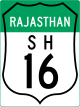 State Highway 16 shield}}