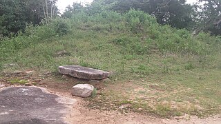 The ruined Stupa