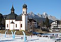 Arnspitzgruppe von Seefeld aus gesehen