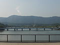 汐合大橋から見た汐合橋