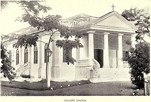 St. Johns Church, Vellore (1904) by Rev. Frank Penny's Book 'The Church in Madras - Vol. I'[1]