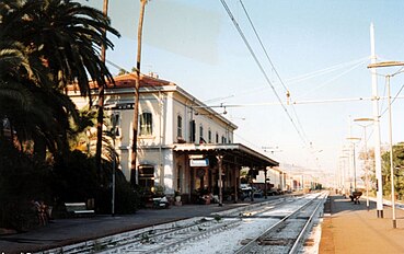 A staziun veija de Tàggia-Arma