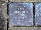 Stolperstein für Klara Gutenstein