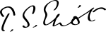 TS Eliot Signature.svg