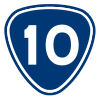 台10線標誌