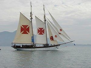 Tallship Tocorimé Pamatojari in Brazil