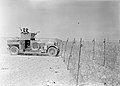 Fordson Armoured Car at "The wire", the border between Cyrenaica and Egypt