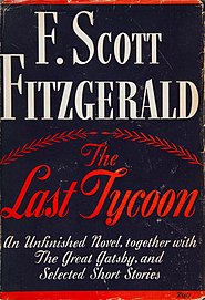 Dust jacket of The Last Tycoon (1941)