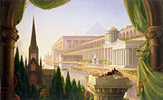 توماس کول، رؤیای معمار، ۱۸۴۰ میلادی