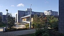 Turing College, a strictly residential college on the Canterbury campus. Turing College.jpg