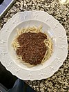 спагетти с чили