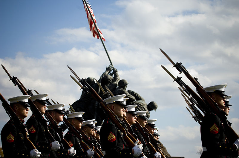 What are some benefits of joining the U.S. Marine Corps academy?