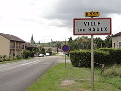 L'ex-RN 397 à Ville-sur-Saulx.