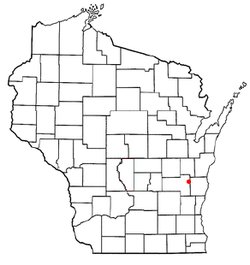 Location of St. Cloud, Wisconsin