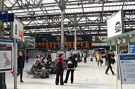 Waverley station concourse