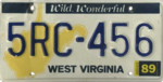 Номерной знак Западной Вирджинии, 1982-1994.png