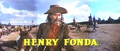 Henry Fonda, como Jethro Stuart, caçador amigo de Linus e Zeb