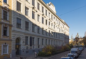 Erich Fried Realgymnasium in der Glasergasse 25