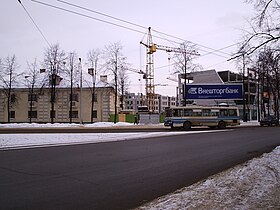 Строительство ТЦ «Флагман» в 2005 году