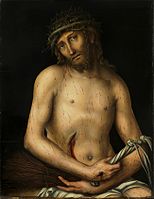 Christ as the Man of Sorrows, Lucas Cranach the Elder