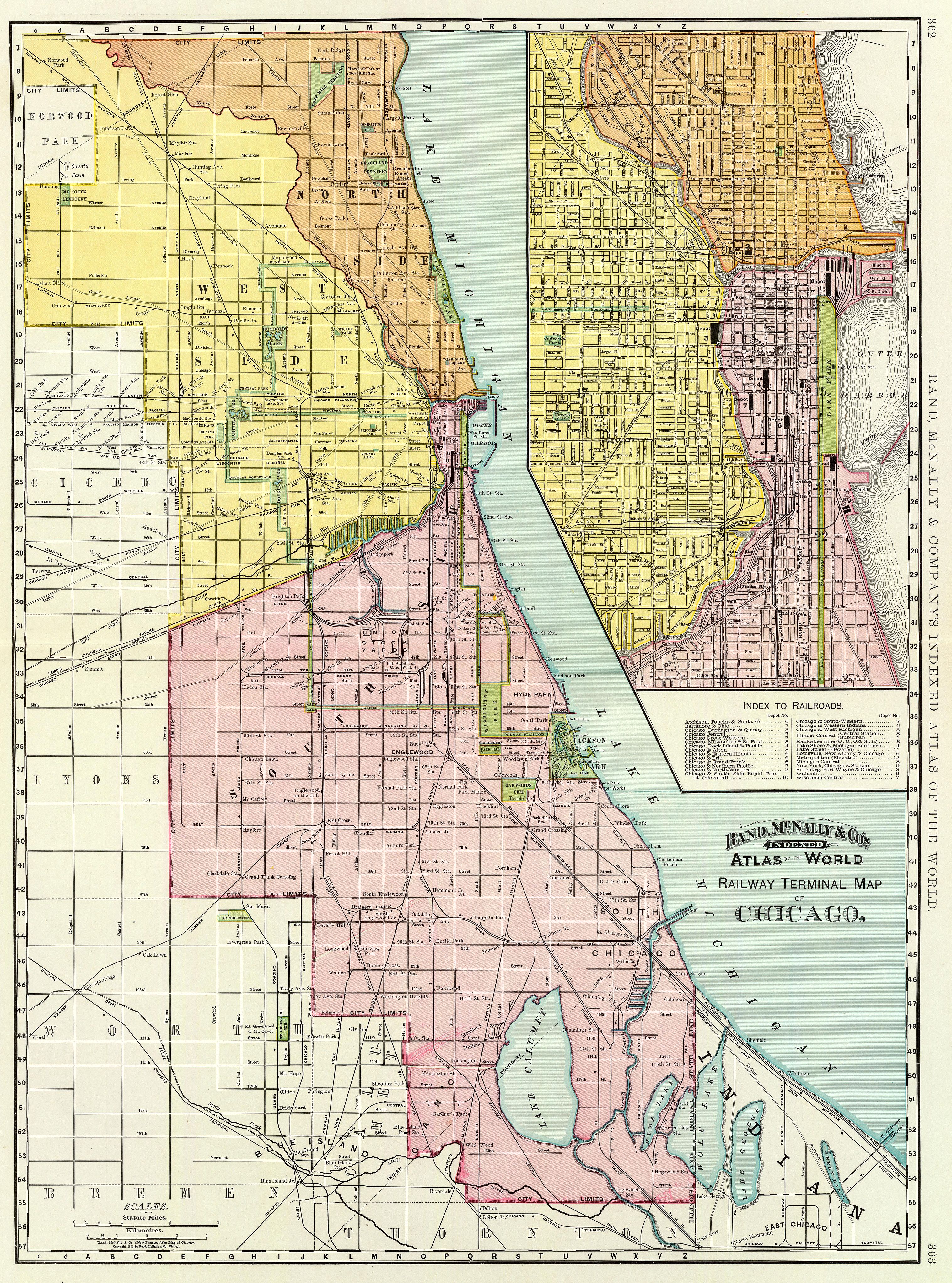 Rand Mcnally Map