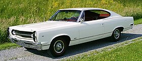 1967 AMC Marlin white with red interior 01.jpg