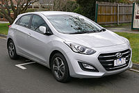 Hyundai i30 five-door (front; second facelift)