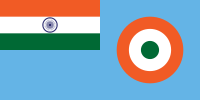 Intian ilmavoimien lippu.
