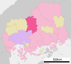 Location of Akitakata